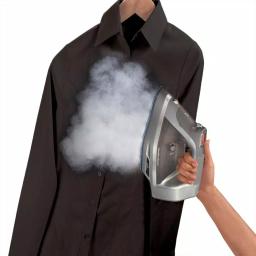 Hamilton Beach Durathon Non-Stick Steam Iron with Retractable Cord, 1700W, Silver thumbnail 2