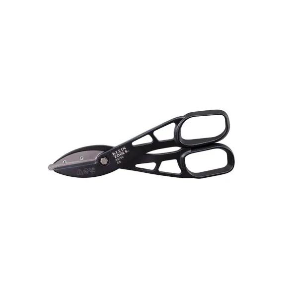 Klein Tools 12 in. Tin Snips with High-Carbon Steel Replaceable Blades