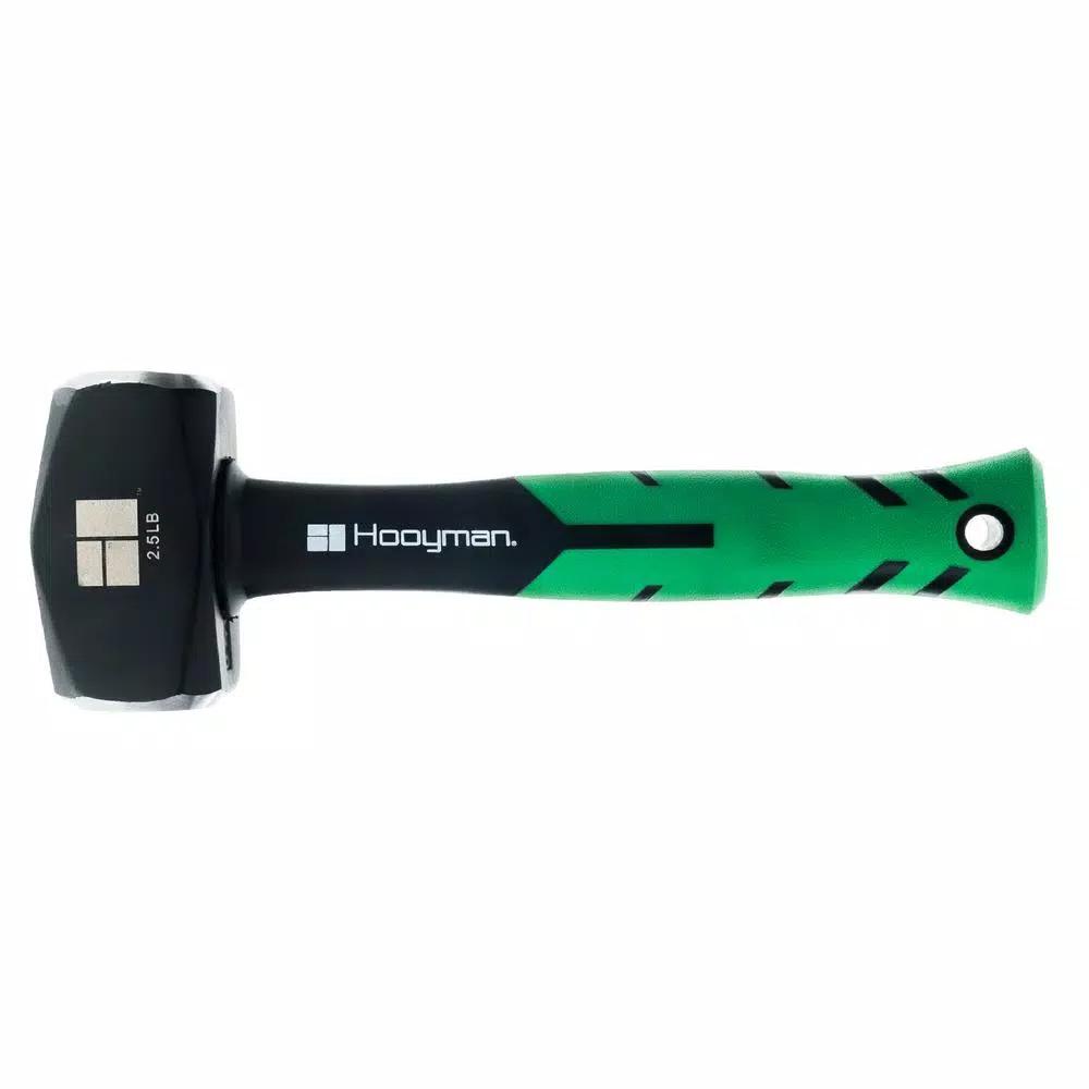 Hooyman 2.5 lb. Club Hammer with 10 in. Reinforced Fiberglass Handle