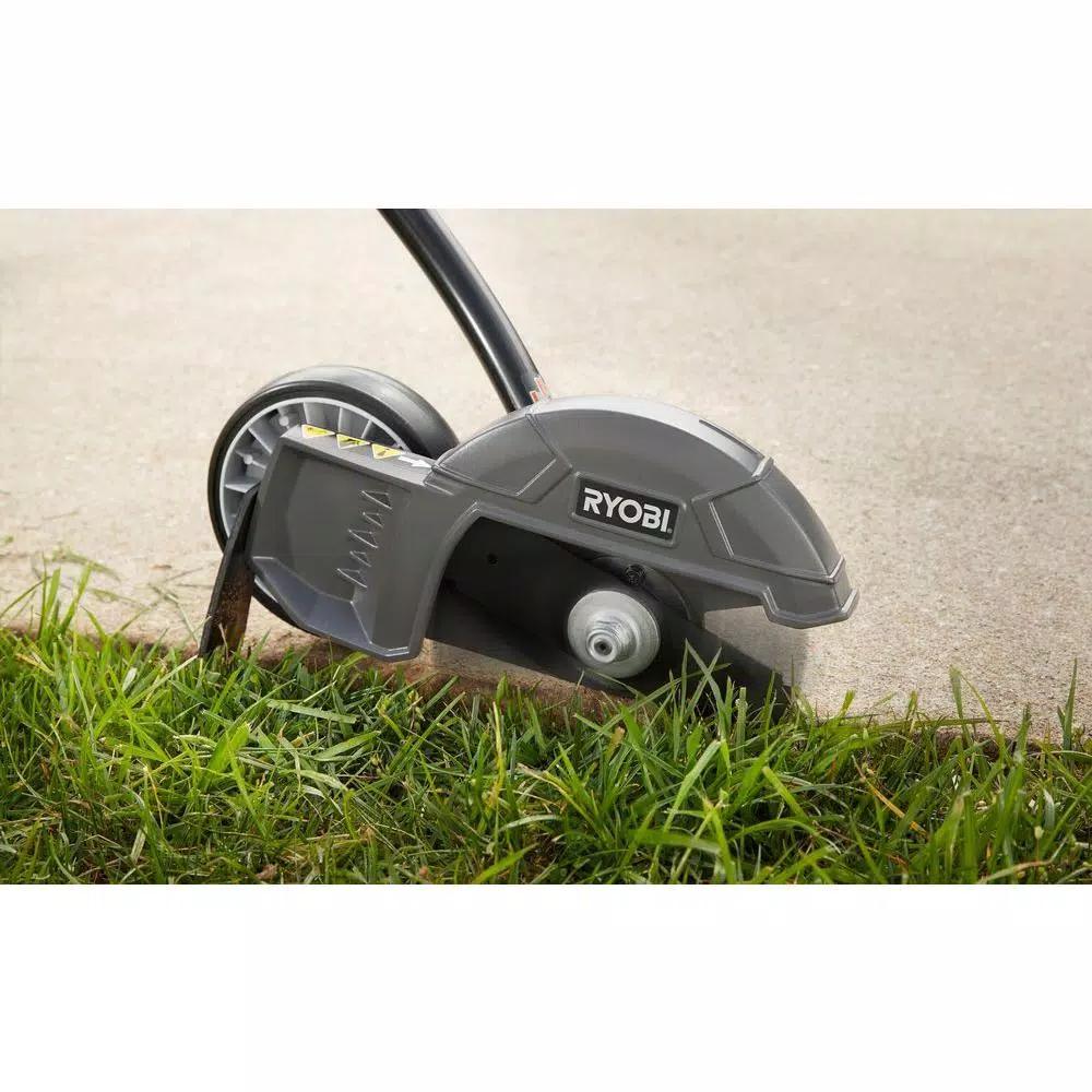 RYOBI 40V Lithium-Ion Expand-It Cordless Power Head with Edger Attachment, 4 Ah Battery and Charger Included