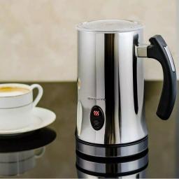 Ovente FR4810 Deluxe Milk Frother, 500W Stainless Steel Electric Frother and Heater with Two Whisks thumbnail 2