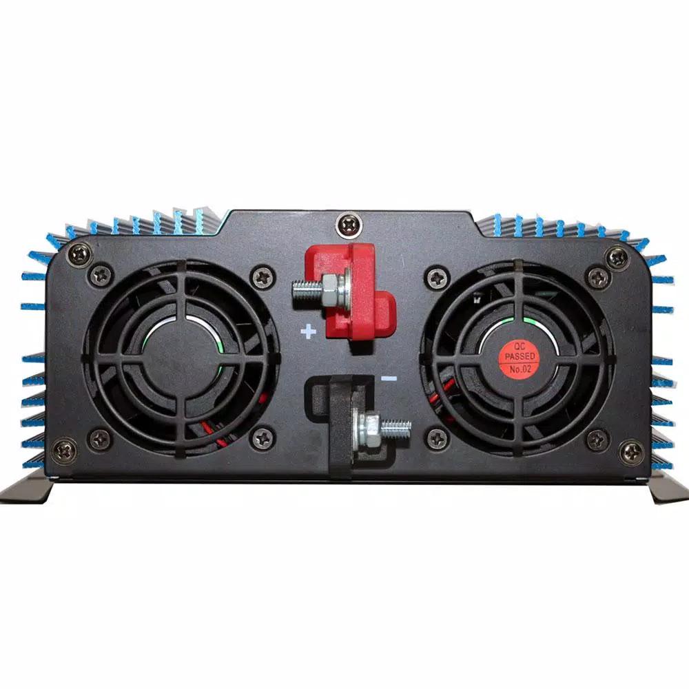 AIMS POWER 2000-Watt Pure Sine Wave Inverter with Automatic Transfer Switch, 12V DC to 120V AC, ETL Listed