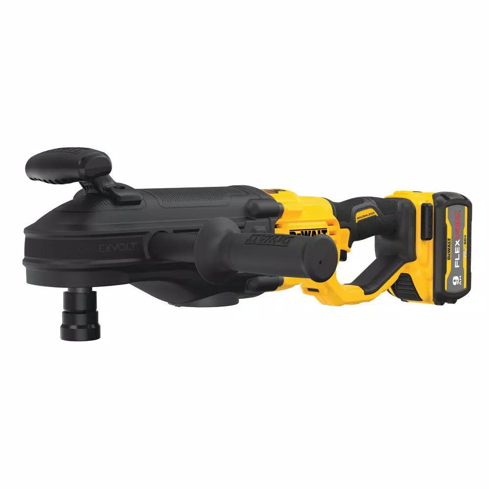 DEWALT FLEXVOLT 60V MAX Brushless Quick-Change Stud & Joist Drill Kit with 9.0 Ah Battery
