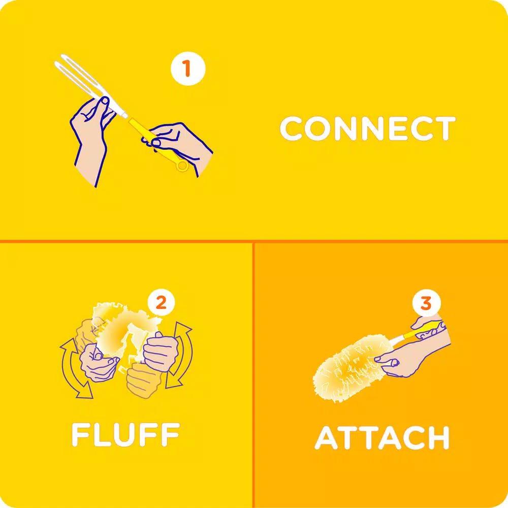 Swiffer Heavy Duty Dusters Unscented Disposable Refills, 7-Count