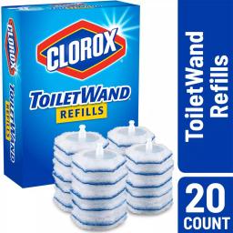 Clorox ToiletWand Disinfecting Toilet Bowl Cleaner Refill Pads, 20-Count thumbnail 9