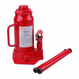 Max Load 12-Ton Hydraulic Bottle Jack, Heavy Duty Steel Construction thumbnail 2