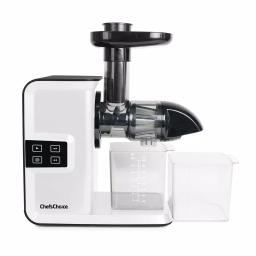 Chef'sChoice Chef's Choice Cold Press Masticating Juicer, White Horizontal Juicer with Digital Controls thumbnail 1