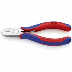 KNIPEX 5-1/4 in. Electronics Diagonal Cutters with Comfort Grip Handles thumbnail 1