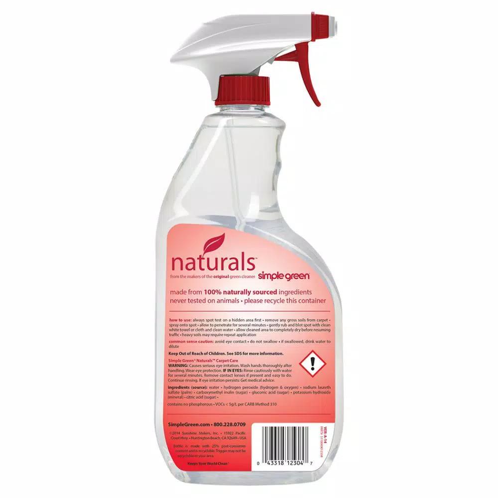 Simple Green Carpet Care Natural Spot Cleaner, 24 oz.