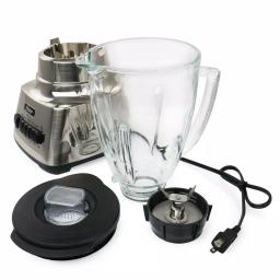 Oster Make It Fresh 10-Speed Silver Power Blender, 48 oz. Glass Jar, 700W thumbnail 5