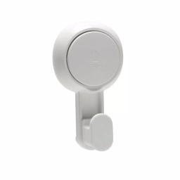 Bath Bliss 4 Pack Gel-Suction Power Hooks, Heavy Duty White Robe and Towel Hooks thumbnail 3