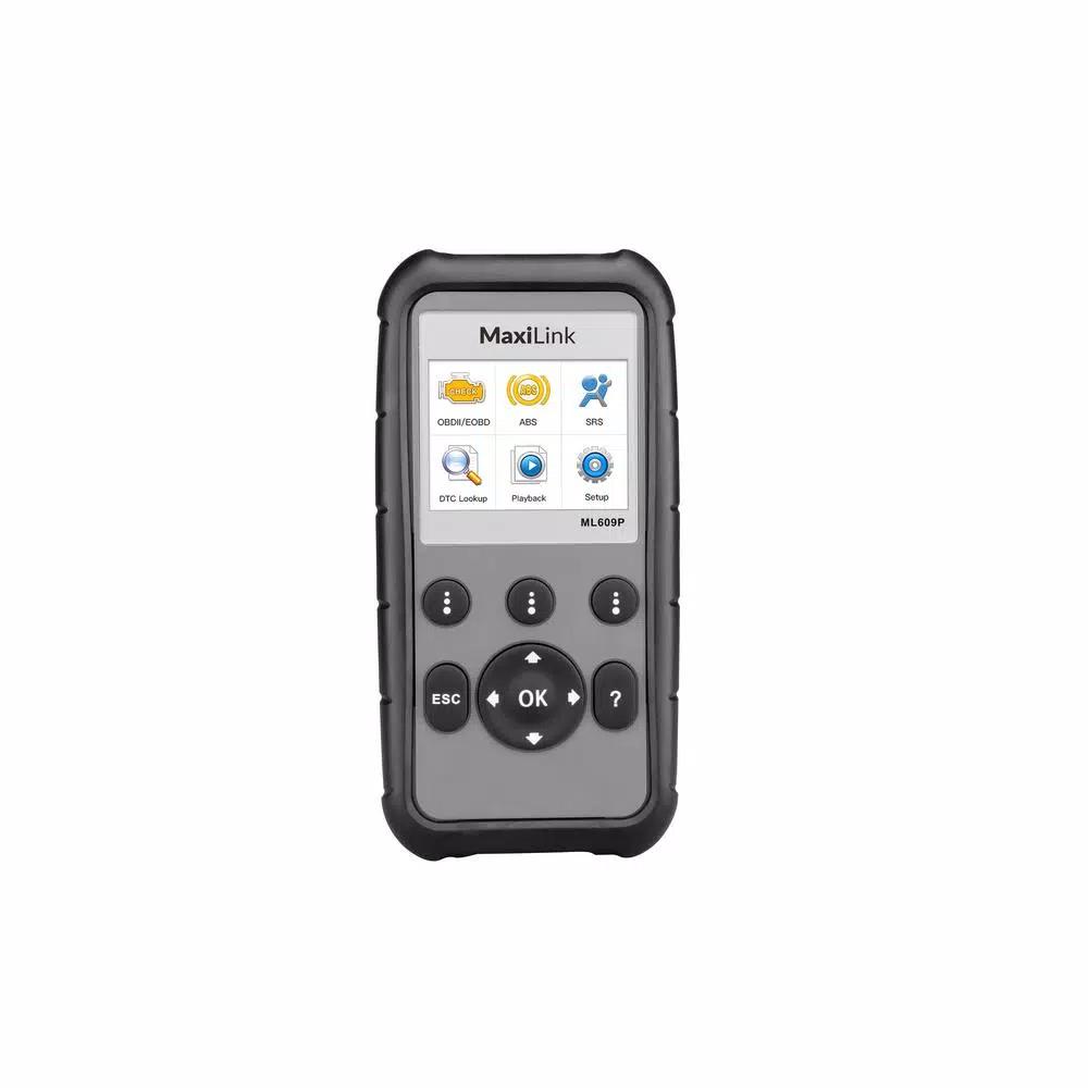 AUTEL ML609P OBDII Scan Tool with ABS & SRS Diagnostics