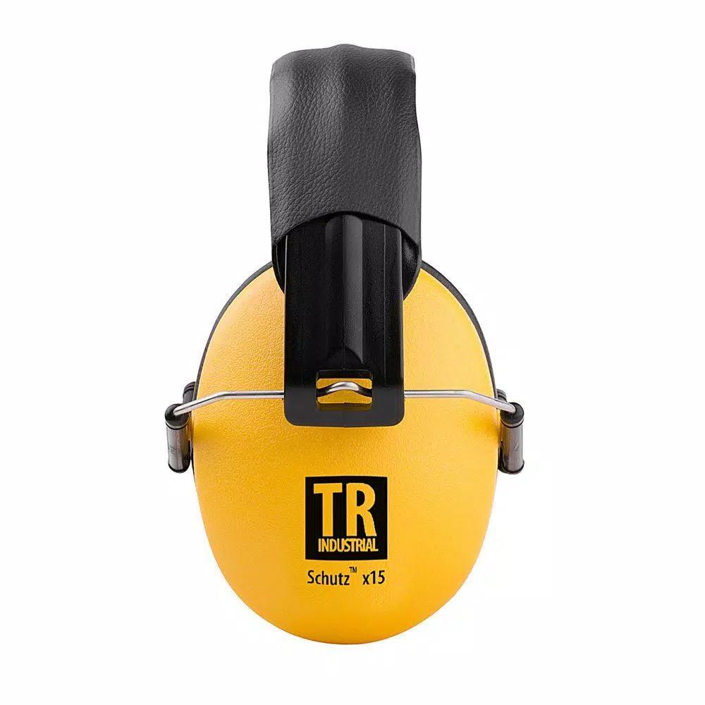 TR Industrial Schutz Compact Foldable Ear Muffs - 34 dB NRR Hearing Protection