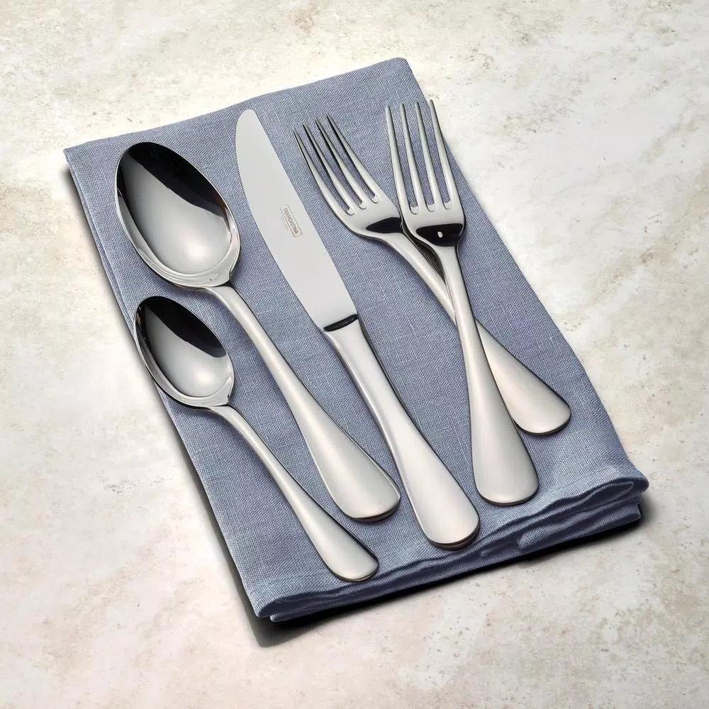 Tramontina Classic 20-Piece 18/10 Stainless Steel Flatware Set, Service for 4