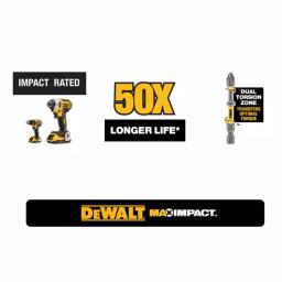 DEWALT MAX IMPACT 35-Piece Screwdriver and Bolt Extractor Set thumbnail 2