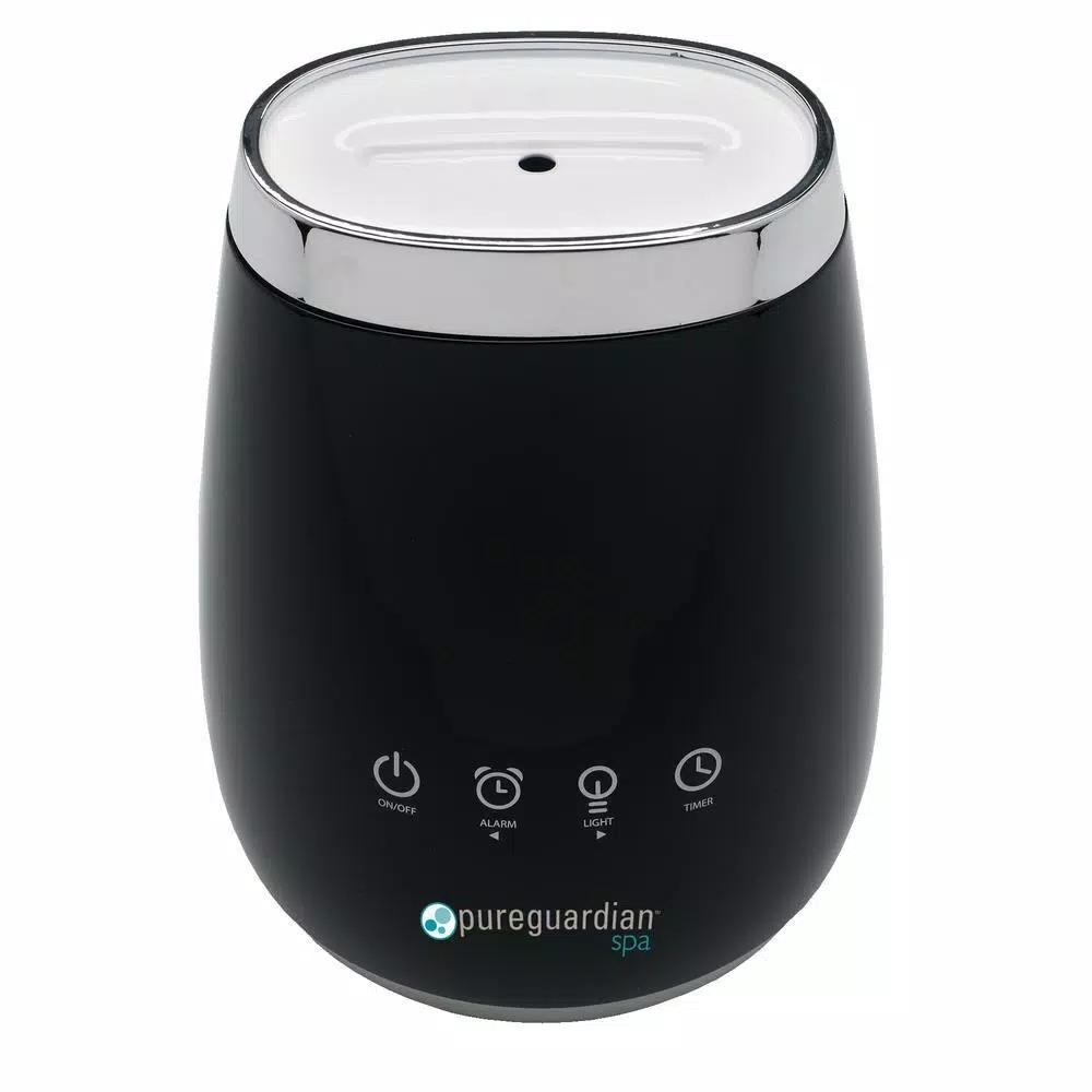 PureGuardian Deluxe Ultrasonic Essential Oil Diffuser with Alarm Clock and Night Light