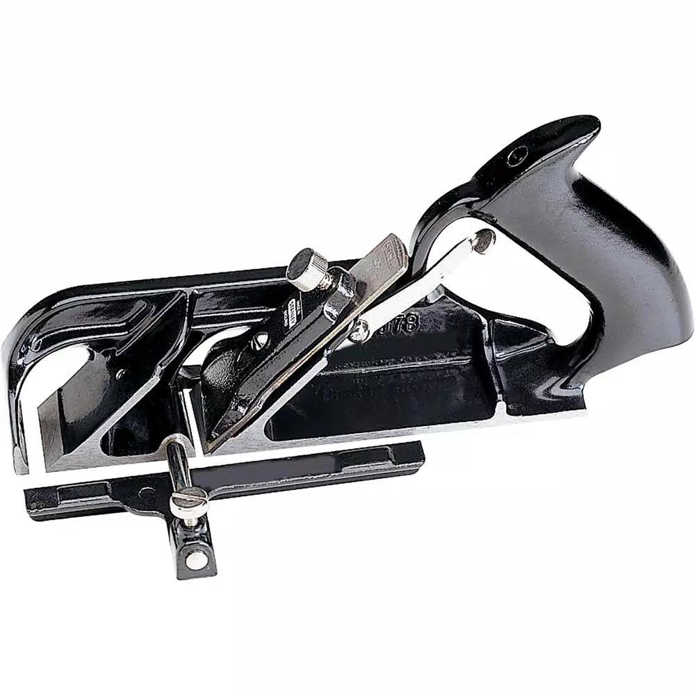 Stanley 10 in. Bullnose Rabbet Plane with Cast Iron Body