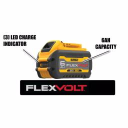 DEWALT 20V MAX Brushless 4.5-5 in. Angle Grinder Kit with FLEXVOLT 6.0Ah Battery thumbnail 9
