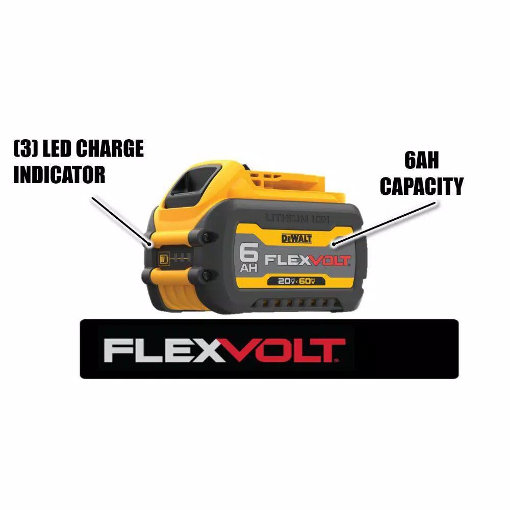 DEWALT 20V MAX Brushless 4.5-5 in. Angle Grinder Kit with FLEXVOLT 6.0Ah Battery