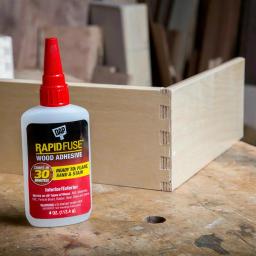 DAP RapidFuse Fast Curing All Purpose Adhesive, Clear, 0.85 oz (6-Pack) thumbnail 3