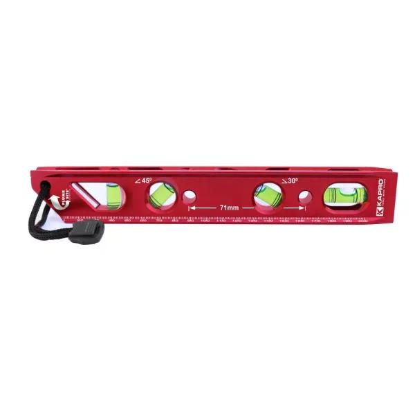 Kapro TOP CLASS 9 in. Magnetic Torpedo Level with Plumb Site and V-Groove