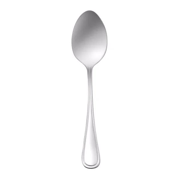 Oneida New Rim 18/10 Stainless Steel Serving Spoons, Silver, Set of 12