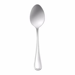 Oneida New Rim 18/10 Stainless Steel Serving Spoons, Silver, Set of 12 thumbnail 1