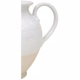CASAFINA Fattoria 182 fl. oz. White Ceramic Stoneware Pitcher thumbnail 2