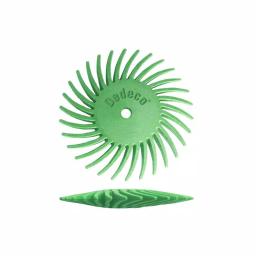 Dedeco Sunburst 7/8 in. Knife-Edge Radial Discs, 1/16 in. Ultra-Fine 1 Mic Arbor Polishing Tool, 12-Pack thumbnail 1