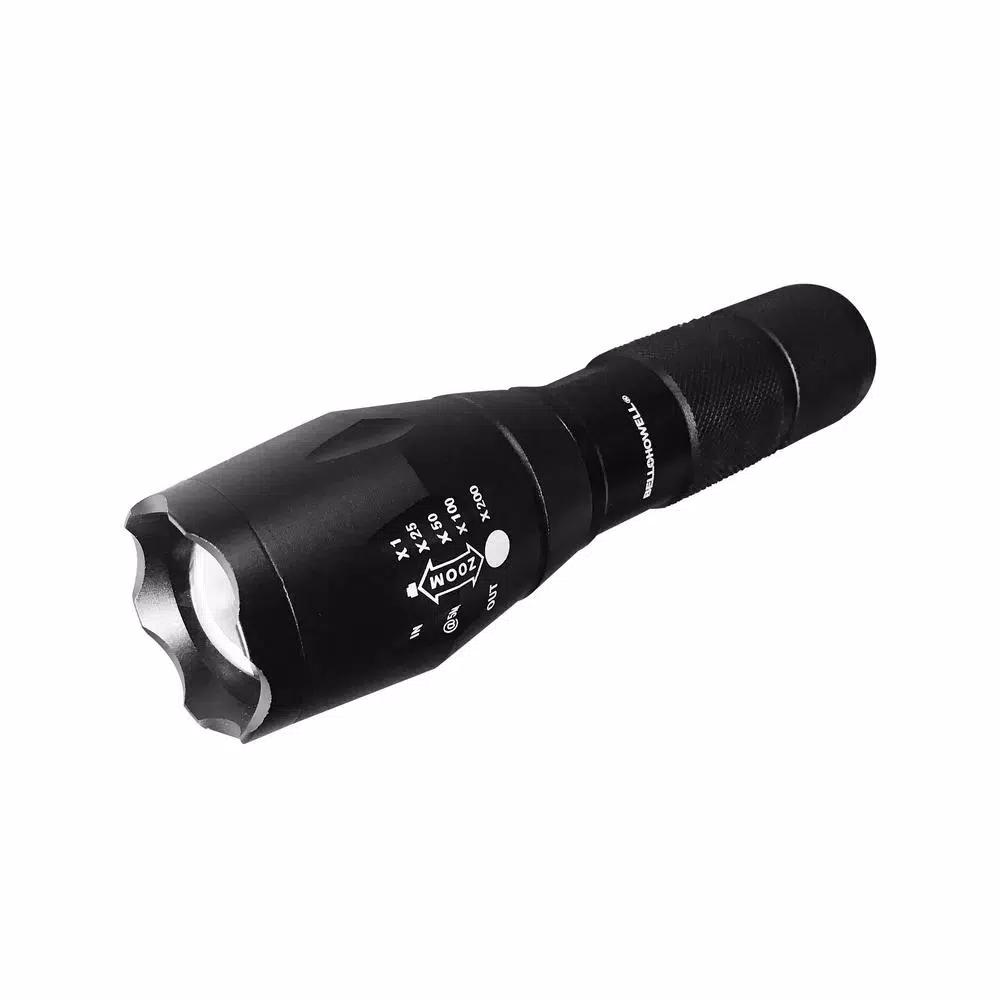 Bell + Howell Bell+Howell TacLight Tactical LED Flashlight with Magnetic Base, 600 Lumens, Black