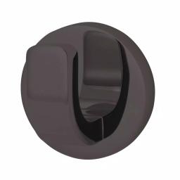 Speakman Vector Single Robe Hook in Matte Black - Modern Metal Wall Mounted thumbnail 1