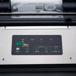 LEM MaxVac 1000 Stainless Steel Food Vacuum Sealer with Bag Holder and Cutter thumbnail 5