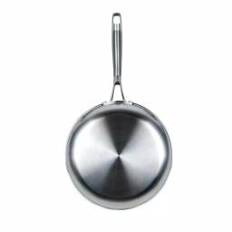 MasterPan Chefs Series 11 in. Stainless Steel Nonstick Frying Pan, Tri-Ply Induction Compatible thumbnail 3