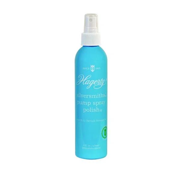 Hagerty Silversmiths Pump Spray Silver Polish for Sterling Silver and Silver Plate, 8 oz