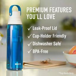 Brita Premium 26 oz. Sapphire Blue Filtering Water Bottle, BPA-Free with 1 Filter thumbnail 8