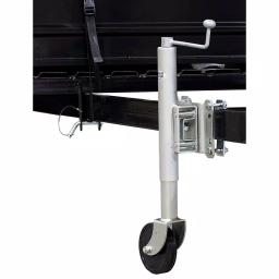 Detail K2 DK2 Trailer Jack Stand with 6 in. Wheel for 5 ft. x 7 ft. Utility Trailers thumbnail 2