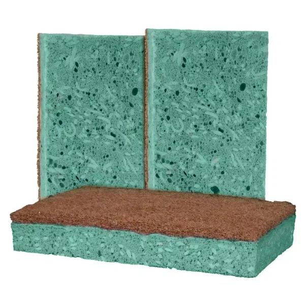 Grease Beast XL Heavy-Duty Soap-Infused Outdoor Scrub Sponge (3-Pack) - Odor and Bacteria Resistant