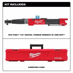 Milwaukee M12 FUEL 1/2 in. Digital Torque Wrench with ONE-KEY, Brushless Cordless (Tool-Only) thumbnail 11