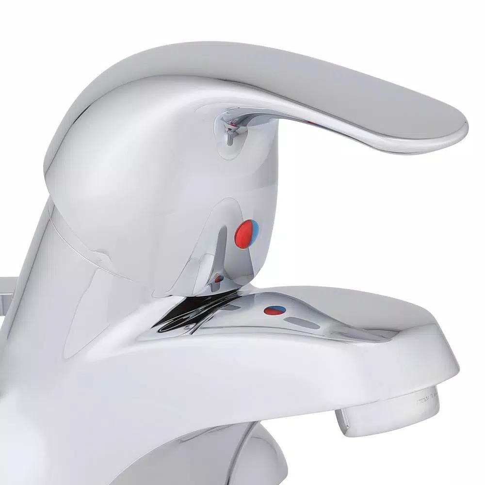 Moen Adler 4 in. Centerset Single-Handle Bathroom Faucet, Chrome (2-Pack)