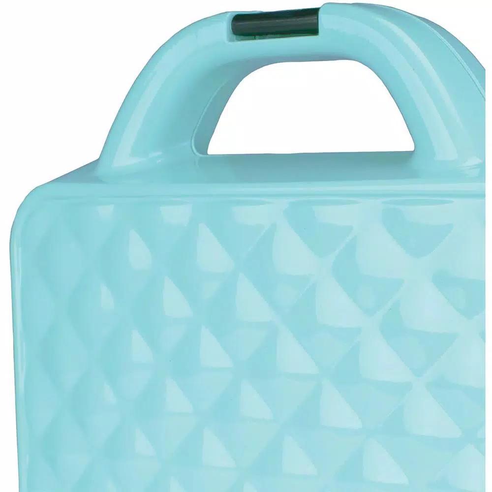 Brentwood Appliances Couture Purse Blue Nonstick Dual Waffle Maker