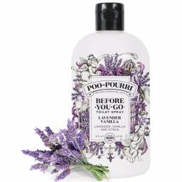 POO POURRI Poo-Pourri Lavender Vanilla Toilet Spray Air Freshener, 16 oz. Refill thumbnail 2