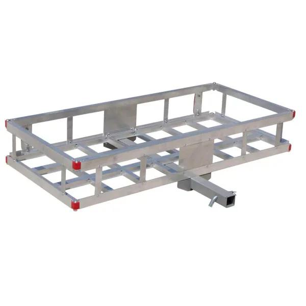 Erickson 48 in. x 22 in. Aluminum Hitch Cargo Carrier, 500 lb. Capacity, 2 in. Receiver