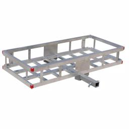 Erickson 48 in. x 22 in. Aluminum Hitch Cargo Carrier, 500 lb. Capacity, 2 in. Receiver thumbnail 1