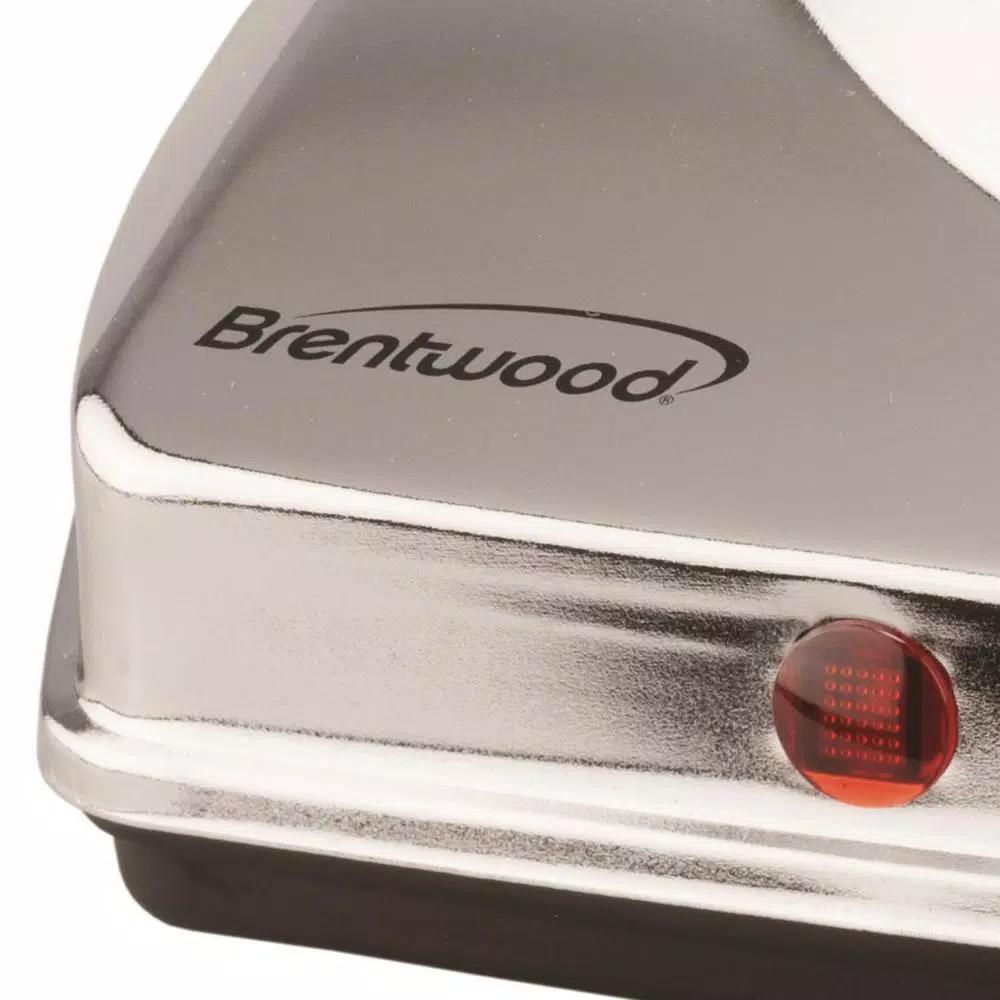 Brentwood Appliances TS-337 1000W Single Burner Electric Hot Plate, Silver