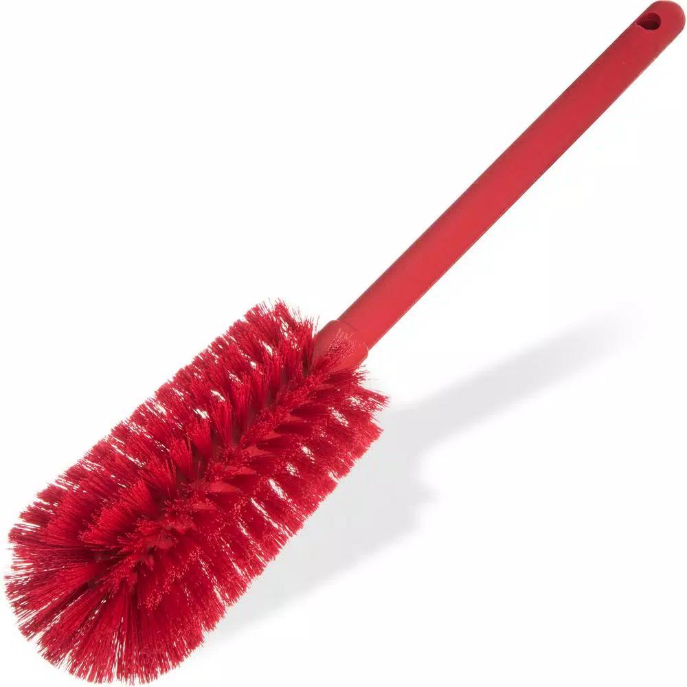 Carlisle Sparta 16 in. Red Polyester Bottle Brush, 6-Pack