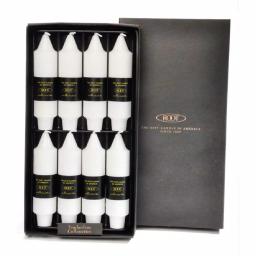 ROOT CANDLES A.I. Root 5 in. Timberline Collenette White Taper Dinner Candles, Box of 8 thumbnail 2