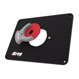 Kreg Precision Router Table Insert Plate with Level-Loc Reducing Rings, Non-Predrilled thumbnail 3
