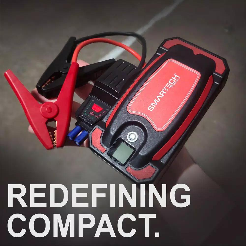 Smartech Products JS-8000N 8000 mAh Lithium Vehicle Jump Starter and Portable Power Bank