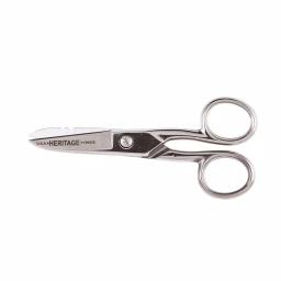 Klein Tools Serrated Electrician Scissors with Wire Stripping Notches thumbnail 1