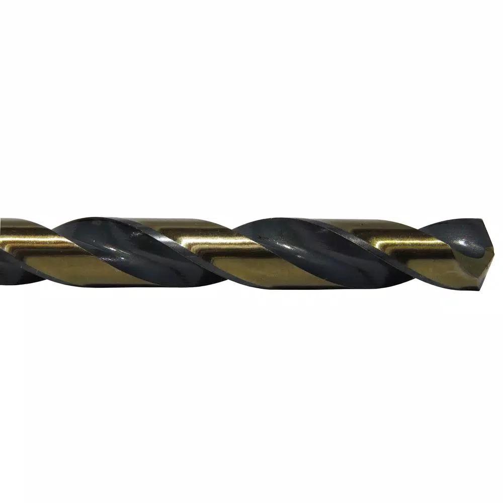Drill America Killer Force High Speed Steel Drill Bit Set, 5-Piece Hex Shank